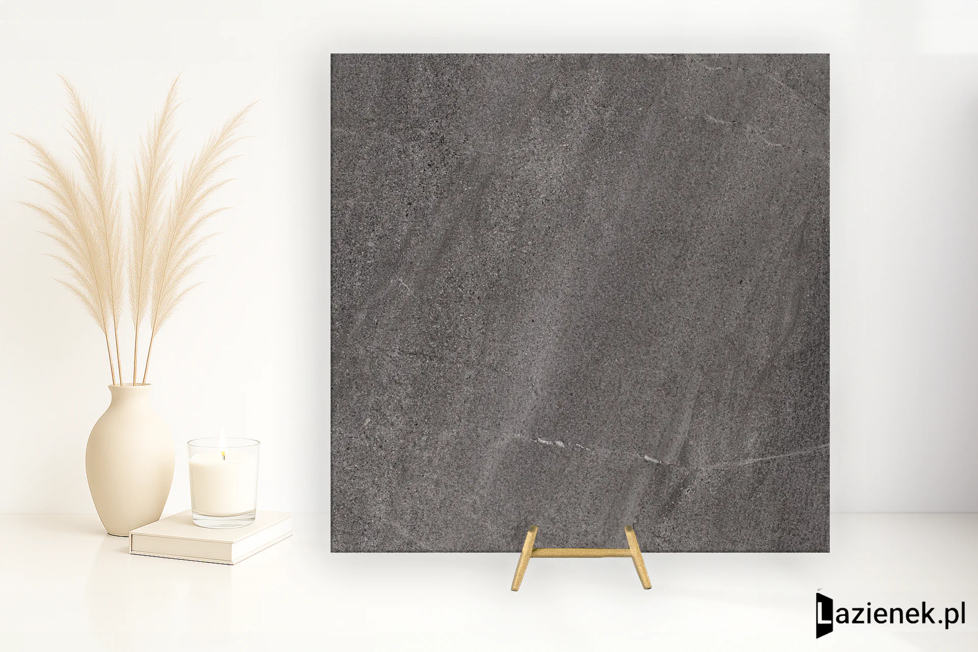 Cotto D'este Limestone Slate szlifowana 90x90 cm gr. 14 mm - płytka rektyfikowana / EGGLSH3